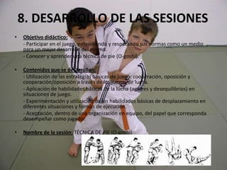 3. MARCO DIDÁCTICOLos contenidos se presentarán en dificultad progresiva, buscando que los alumnos lo vean como un reto progresivo y no como una barrera insuperable (conseguimos mayor motivación)