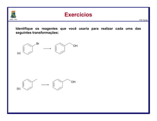 DQOI - UFC Prof. Nunes
Derivados de Ác. CarboxílicosDerivados de Ác. Carboxílicos
Cloreto de acila Anidrido ácido Tioéster
Éster amida Nitrila ou Grupo ciano138
 
