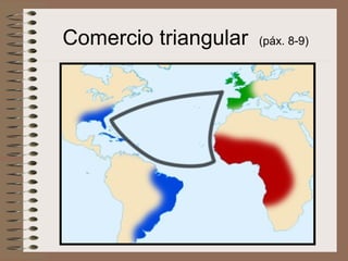 Comercio triangular (páx. 8-9)
 