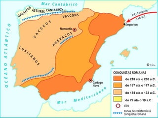 do 218 ata o 206 a.C.
do 197 ata o 177 a.C.
do 154 ata o 133 a.C.
do 29 ata o 19 a.C.
 