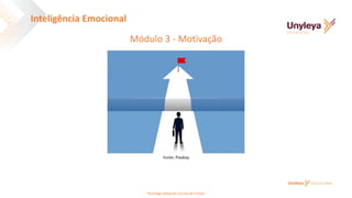 Módulo 3 - Motivação
Fonte: Pixabay
Inteligência Emocional
Psicóloga Deborah Correia de Freitas
 