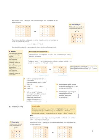 4
d) Implicação (⟹)
 