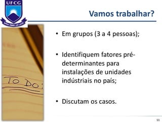 Aula 1 - Projeto de Fábrica e Layout 