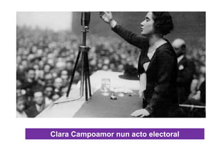 Clara Campoamor nun acto electoral
 
