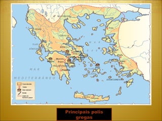 Principais polis gregas 