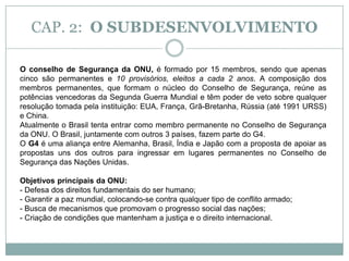 Os países subdesenvolvidos e seus maiores problemas