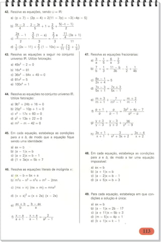 Unidade 4 EQUAÇÃO DO PRIMEIRO GRAU