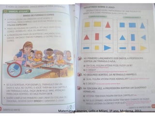 Matemática: Imenes, Lellis e Milani, 1º ano, Moderna, 2011.
 
