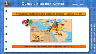 A mitologia de muitas terras teve sua origem em Babel – Gênesis 11:1 a 9
Daí que “Babel” biblicamente significa confusão. Gên. 11:7 e 9
Grécia
 