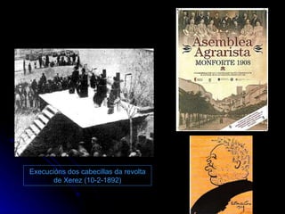 Execucións dos cabecillas da revolta de Xerez (10-2-1892) 