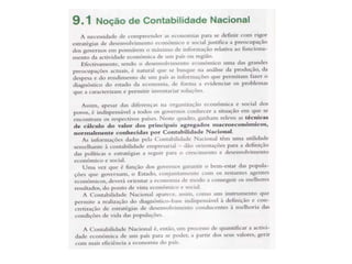 Unidade 9 - A Contabilidade Nacional