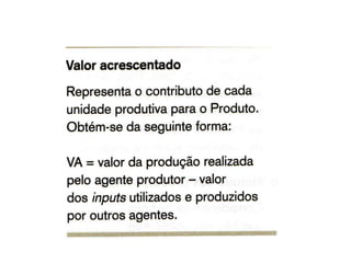 Unidade 9 - A Contabilidade Nacional