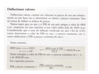 Unidade 9 - A Contabilidade Nacional