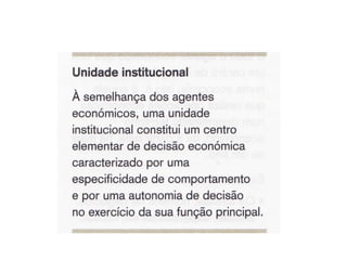 Unidade 9 - A Contabilidade Nacional