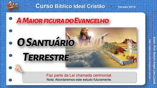 Faz parte da Lei chamada cerimonial.
Nota: Abordaremos este estudo futuramente.
 