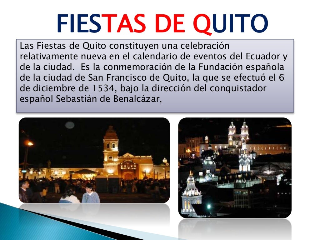 FIESTAS DE QUITO