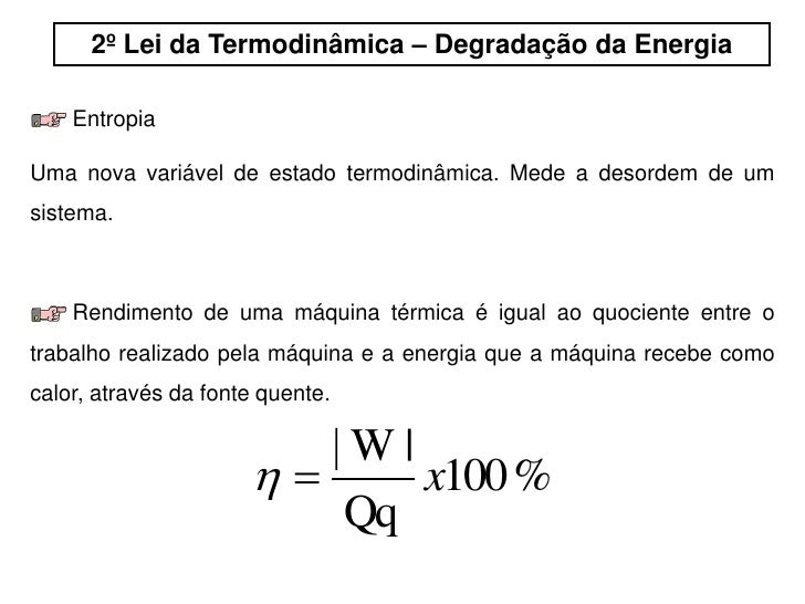 Sistema termodinâmico Sistema termodinâmico