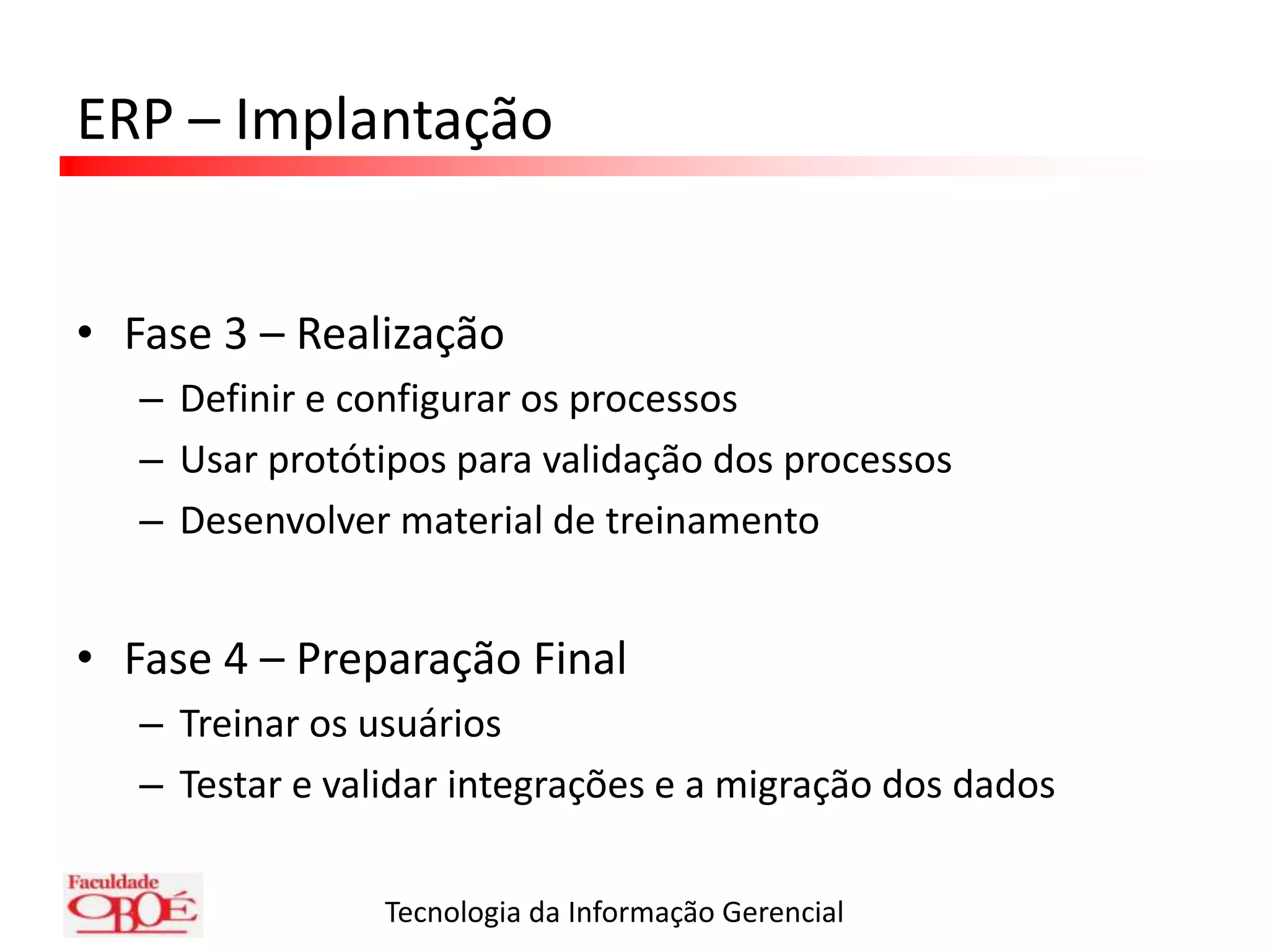 ERP – Como Escolher