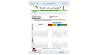 Preescolar Septiembre