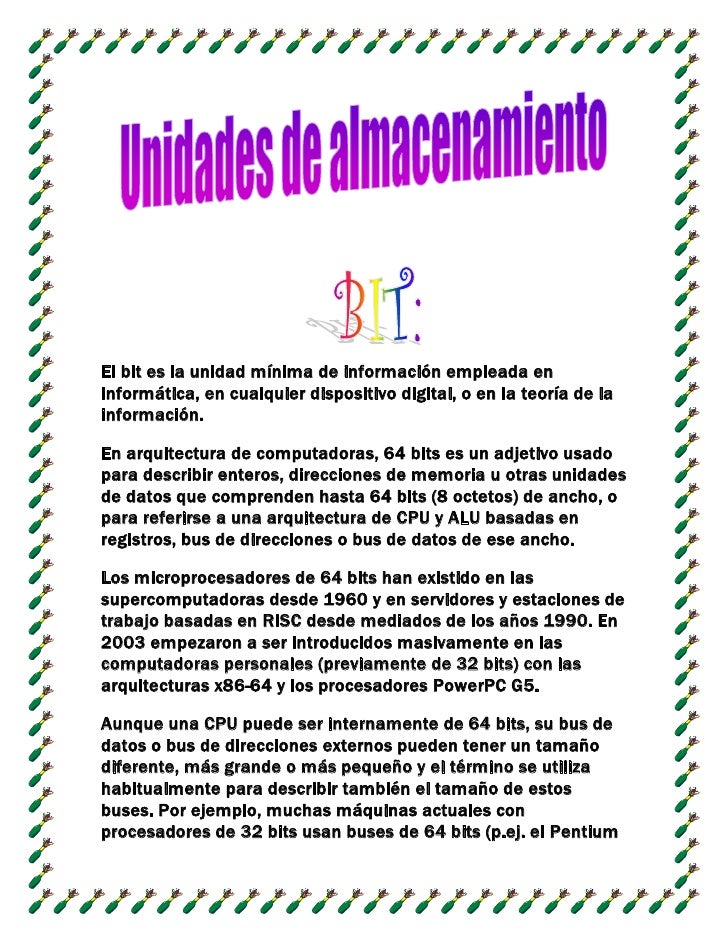 Unidades De Almacenamiento
