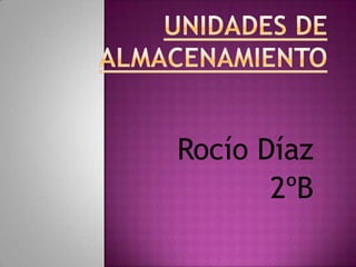 Rocío Díaz
2ºB

 