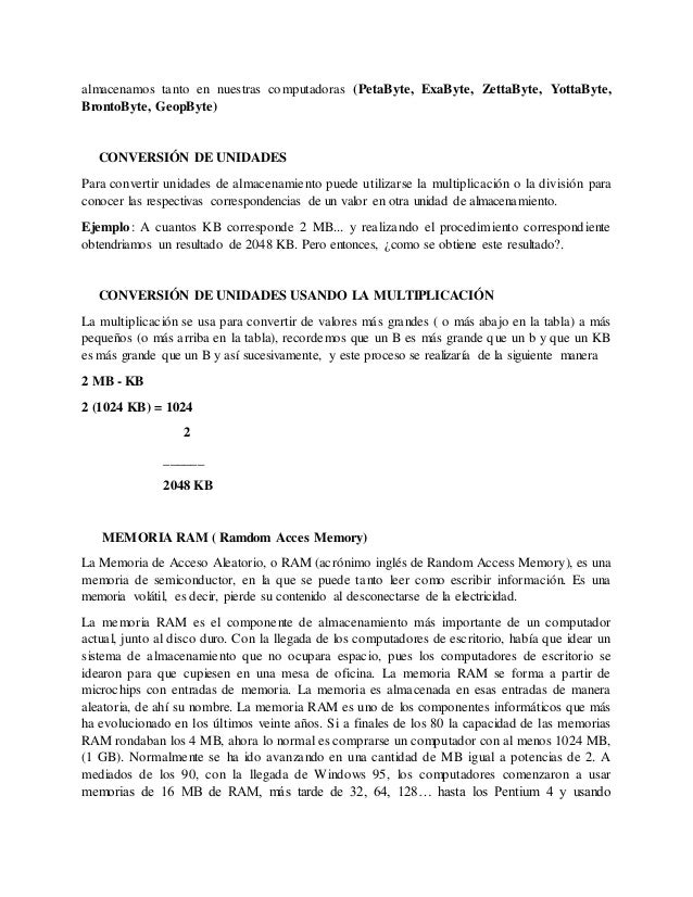 Unidades de almacenamiento