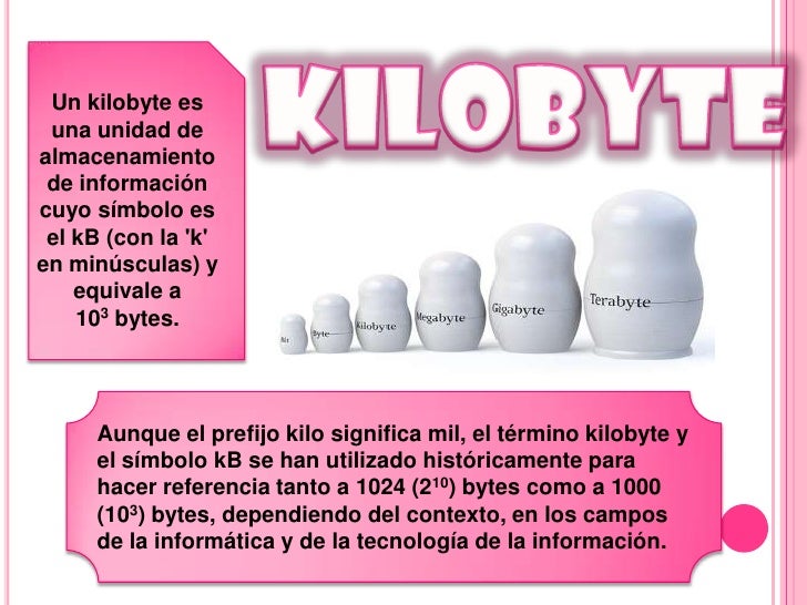 Unidades de almacenamiento de información