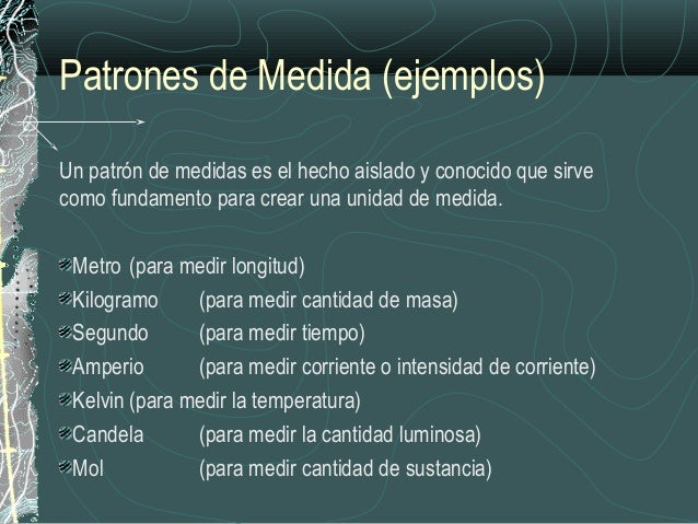 Unidades de medida
