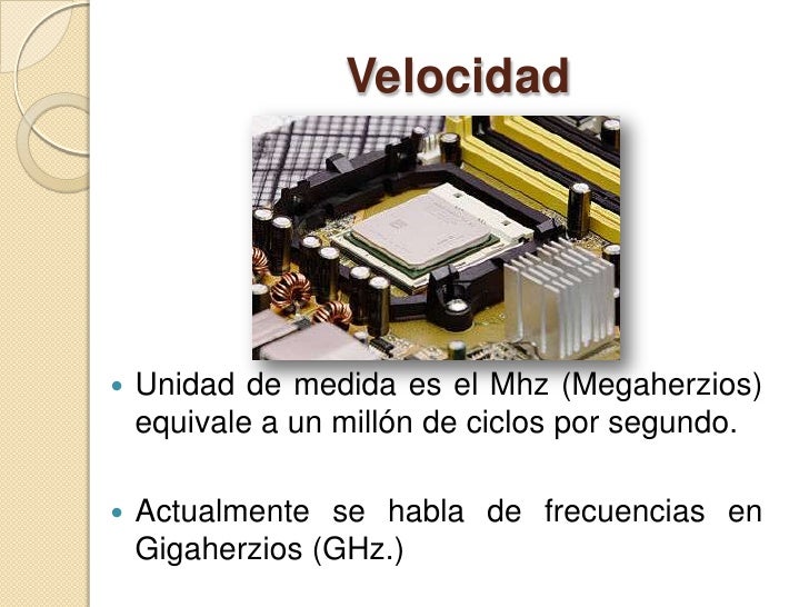 Unidades de medida informatica Unidades de medida informatica