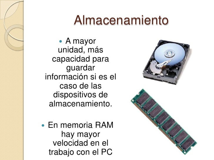 Unidades de medida informatica Unidades de medida informatica