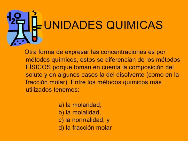 Unidades quimicas