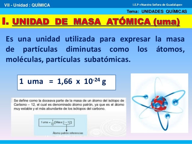 Resultado de imagen de uma en quimica
