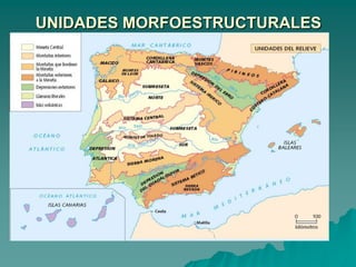 UNIDADES MORFOESTRUCTURALES