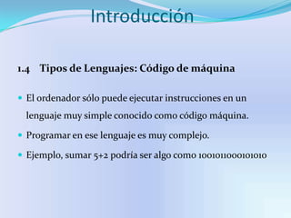 Aplicaciones: sistemas de reservaciones, control tráfico,  inventario, nómina, contabilidad.Introducción1.3  Generación de las ComputadorasTercera  Generación: (1967-1971)Circuitos integrados