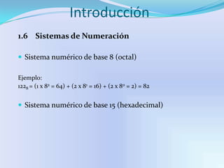 Leng.programación : alto nivelIntroducción1.3  Generación de las ComputadorasCuarta  Generación: (1971-1981)Microprocesador