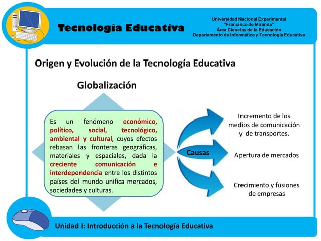 Introducción a la Tecnología Educativa