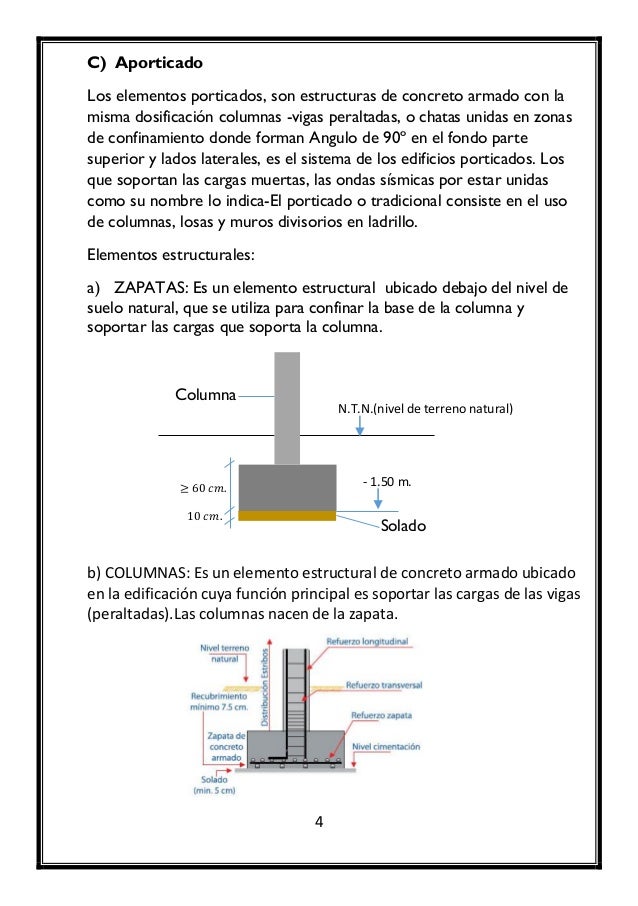 Qué son las columnetas