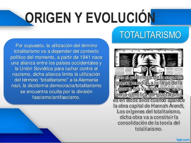 AUTORITARISMO Y TOTALITARISMO