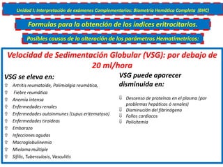 Vsg Lab Unidad i interpretacion de examenes complementarios - biometria ...