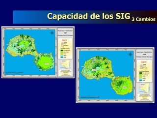 Capacidad de los SIG  3 Cambios 