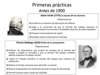 Escuela clásica estructuralista
Chester Barnard
(1886-1961)
Teoría del “hombre social” las
organizaciones estaban formadas...