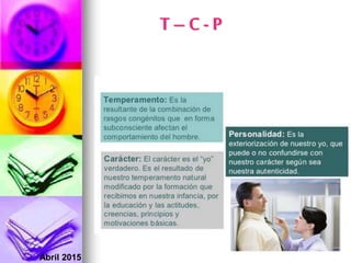 Abril 2015
T – C - P
 