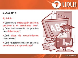Unidad II - El Proceso de Enseñanza – Aprendizaje y la Didáctica | PPT