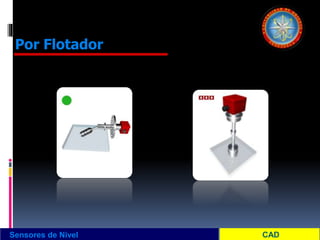 Sensores de Nivel
Por Flotador
 