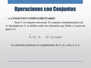 Teoria de Conjuntos | PPTX