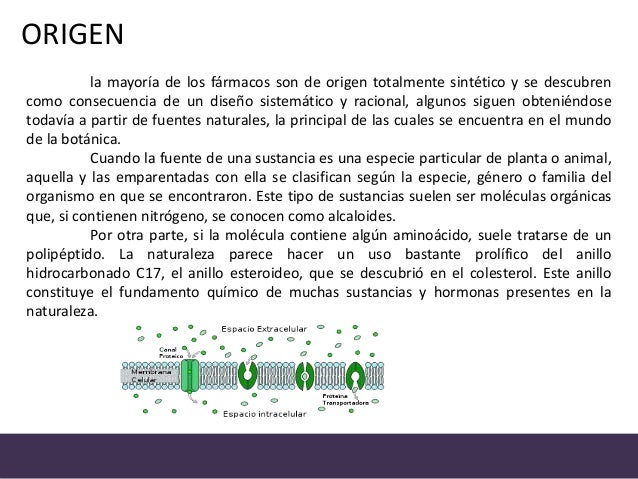 ORIGEN Y NATURALEZA QUIMICA DE LAS DROGAS