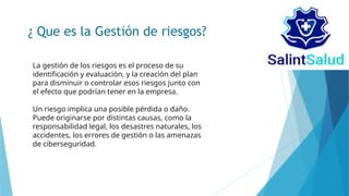 Unidad II Gestión de Riesgos y oportunidades en el SGSI.pptx