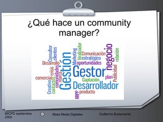 ¿Qué hace un community manager? 