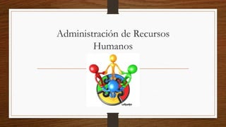 Administración de Recursos
Humanos
 