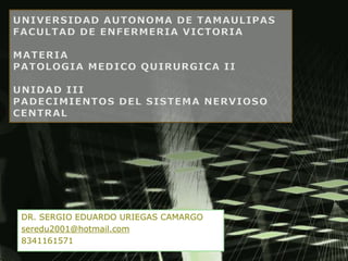 DR. SERGIO EDUARDO URIEGAS CAMARGO
seredu2001@hotmail.com
8341161571
 